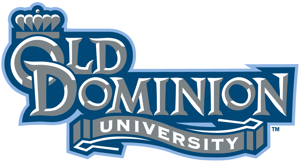 Old Dominion Monarchs Logo Wordmark Logo (2003-Pres) - School name in silver with blue outline SportsLogos.Net Old Dominion Monarchs Logo Wordmark Logo (2003-Pres) - School name in silver with blue outline SportsLogos.Net