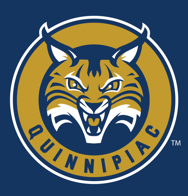 Quinnipiac Bobcats Logo Secondary Logo (2002-2018) - Smiling head of a bobcat in a circle SportsLogos.Net Quinnipiac Bobcats Logo Secondary Logo (2002-2018) - Smiling head of a bobcat in a circle SportsLogos.Net