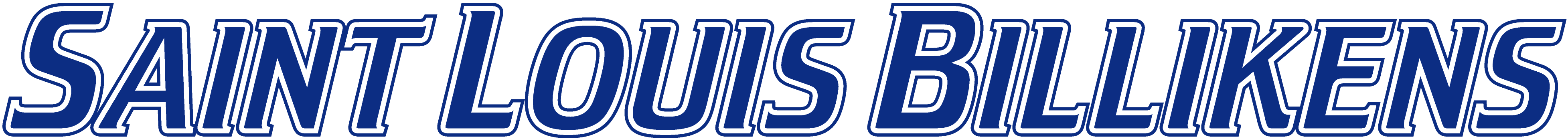 Saint Louis Billikens Logo Wordmark Logo (2002-2014) - SportsLogos.Net Saint Louis Billikens Logo Wordmark Logo (2002-2014) - SportsLogos.Net
