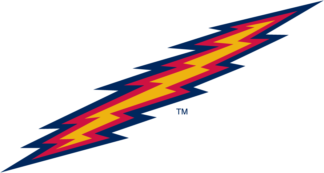 St. Johns Red Storm Logo Alternate Logo (1992-2001) - Lightning bolt. SportsLogos.Net St. Johns Red Storm Logo Alternate Logo (1992-2001) - Lightning bolt. SportsLogos.Net