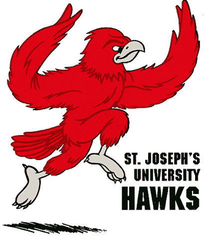 St. Josephs Hawks Logo Primary Logo (1977-2000) - Hawk running with wings raised SportsLogos.Net St. Josephs Hawks Logo Primary Logo (1977-2000) - Hawk running with wings raised SportsLogos.Net