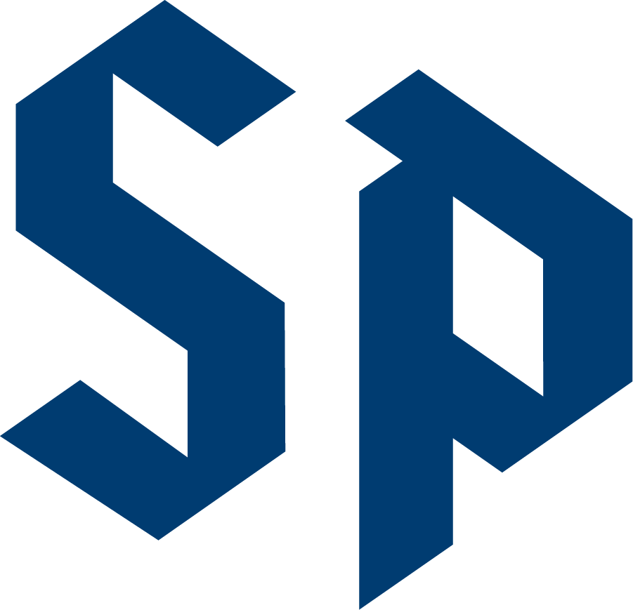 Saint Peters Peacocks Logo Alternate Logo (2020-Pres) - Saint Peter's redesigned their entire athletic logo program in the Summer of 2020, including this new SP monogram logo, an acronym for the name of the college. SportsLogos.Net Saint Peters Peacocks Logo Alternate Logo (2020-Pres) - Saint Peter's redesigned their entire athletic logo program in the Summer of 2020, including this new SP monogram logo, an acronym for the name of the college. SportsLogos.Net