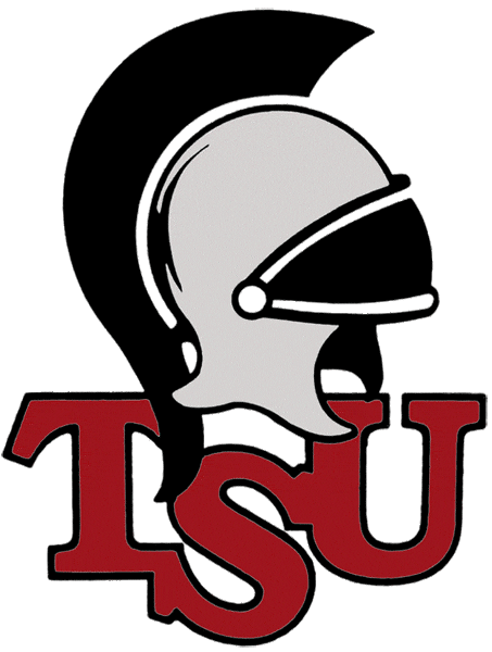 Troy Trojans Logo Primary Logo (1993-2003) - Helmet over red TSU SportsLogos.Net Troy Trojans Logo Primary Logo (1993-2003) - Helmet over red TSU SportsLogos.Net