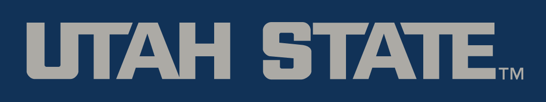 Utah State Aggies Logo Wordmark Logo (2012-Pres) - SportsLogos.Net Utah State Aggies Logo Wordmark Logo (2012-Pres) - SportsLogos.Net