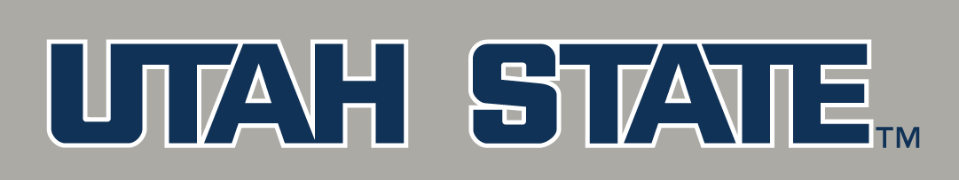 Utah State Aggies Logo Wordmark Logo (2012-Pres) - SportsLogos.Net Utah State Aggies Logo Wordmark Logo (2012-Pres) - SportsLogos.Net