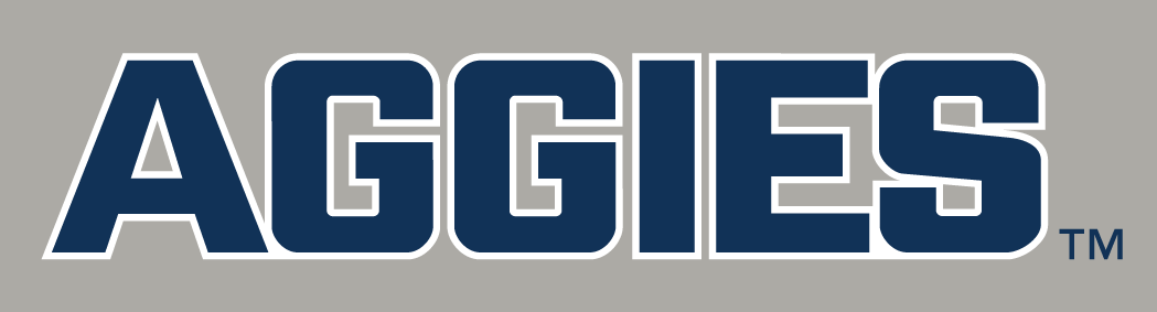 Utah State Aggies Logo Wordmark Logo (2012-Pres) - SportsLogos.Net Utah State Aggies Logo Wordmark Logo (2012-Pres) - SportsLogos.Net