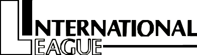 International League Logo Primary Logo (1980-1989) - 'International League' written horizontally in black SportsLogos.Net International League Logo Primary Logo (1980-1989) - 'International League' written horizontally in black SportsLogos.Net