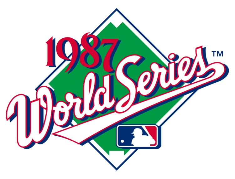  World Series Logo Primary Logo (1987) - 1987 World Series - Minnesota Twins 4, St. Louis Cardinals 3 SportsLogos.Net