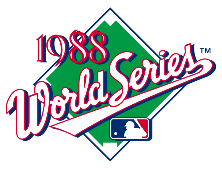  World Series Logo Primary Logo (1988) - 1988 World Series - Los Angeles Dodgers 4, Oakland Athletics 1 SportsLogos.Net