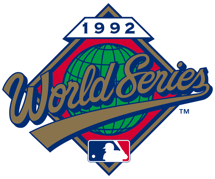  World Series Logo Primary Logo (1992) - 1992 World Series - Toronto Blue Jays 4, Atlanta Braves 2 SportsLogos.Net