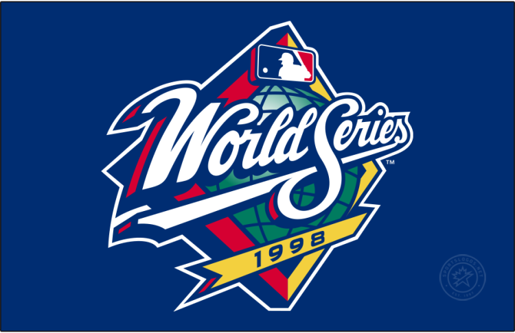  World Series Logo Primary Dark Logo (1998) -  SportsLogos.Net