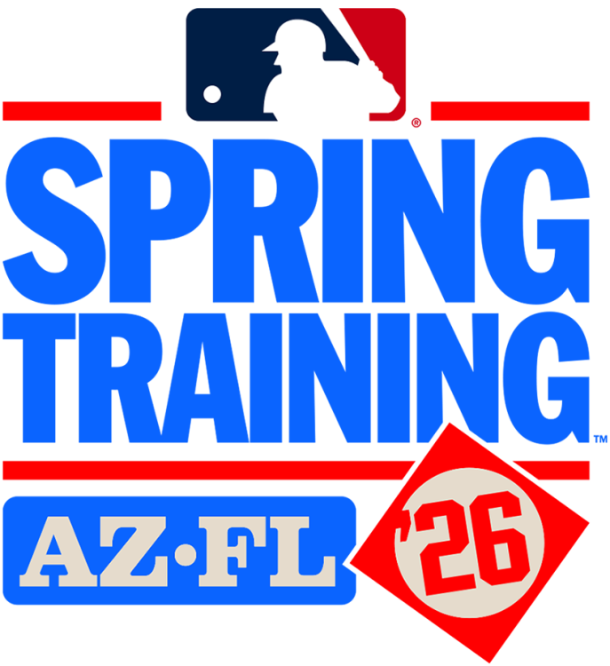  MLB Spring Training Logo Primary Logo (2026) - The 2026 Spring Training logo continues the template first introduced one year prior. It features 