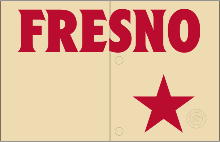 Fresno Grizzlies Logo Jersey Logo (2021-Pres) - The Fresno Grizzlies home jersey logo features 