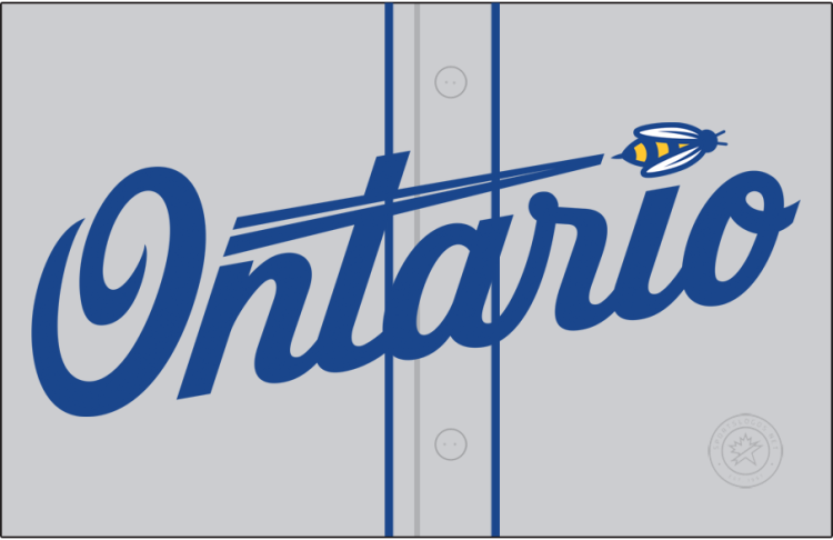 Ontario Tower Buzzers Logo Jersey Logo (2026-Pres) - The Ontario Tower Buzzers road jersey logo features 