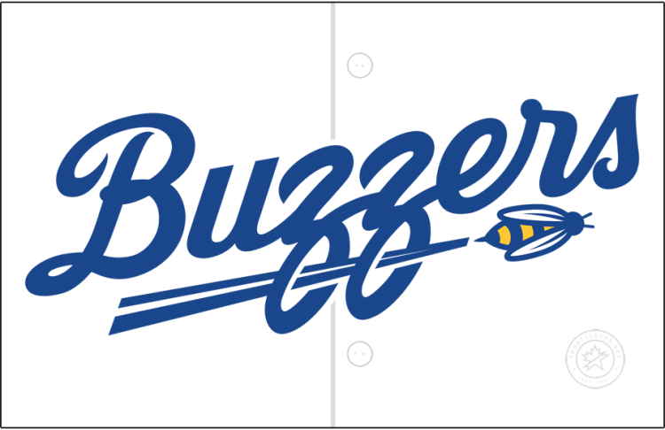 Ontario Tower Buzzers Logo Jersey Logo (2026-Pres) - The Ontario Tower Buzzers home jersey logo features 