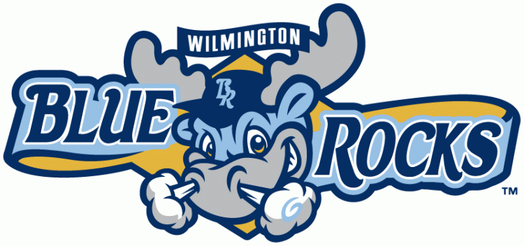 Wilmington Blue Rocks Logo Primary Logo (2010-Pres) - Rocky Bluewinkle wearing a navy cap blowing steam out of his nose in between Blue Rocks in navy, white and light blue, Wilmington above in white on navy banner SportsLogos.Net Wilmington Blue Rocks Logo Primary Logo (2010-Pres) - Rocky Bluewinkle wearing a navy cap blowing steam out of his nose in between Blue Rocks in navy, white and light blue, Wilmington above in white on navy banner SportsLogos.Net