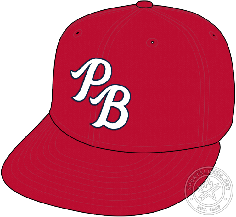 Palm Beach Cardinals Cap Cap (2003-2014) - The Palm Beach Cardinals home cap from 2003 to 2014 featured 