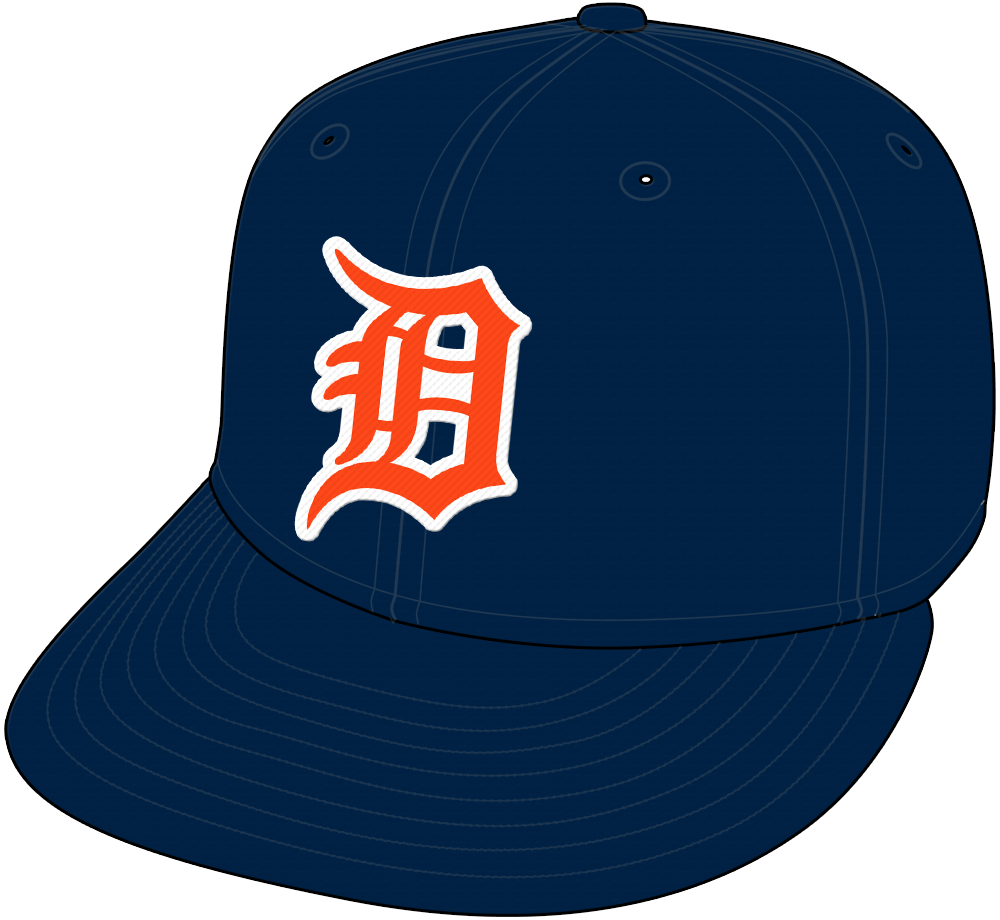 Detroit Tigers Cap (1972-1982) - Road cap SportsLogos.Net