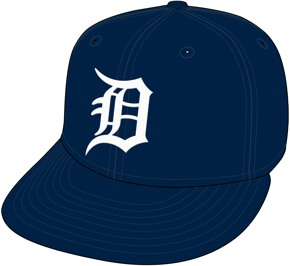 Detroit Tigers Cap Cap (1968-Pres) - Home and road cap (1968-71), home cap only since 1972 SportsLogos.Net Detroit Tigers Cap Cap (1968-Pres) - Home and road cap (1968-71), home cap only since 1972 SportsLogos.Net