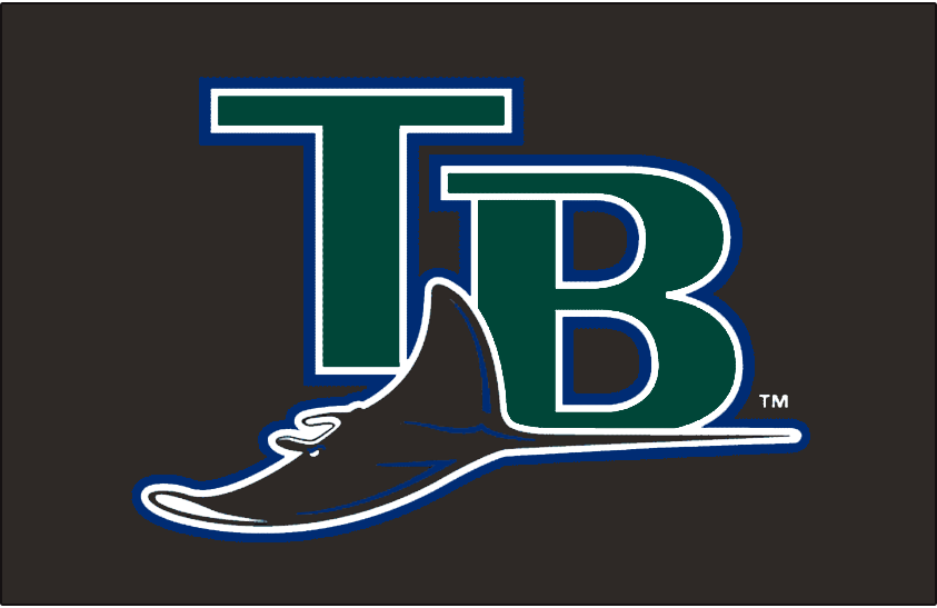 Tampa Bay Devil Rays Logo Cap Logo (2001-2007) - Tampa Bay Devil Rays Logo Cap Logo (2001-2007) -