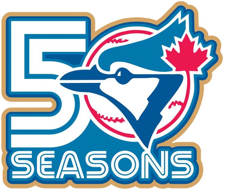 Toronto Blue Jays Logo Anniversary Logo (2026) -  SportsLogos.Net