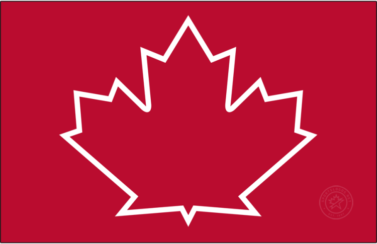 Toronto Blue Jays Logo Cap Logo (2021-Pres) - The Toronto Blue Jays' third alternate cap features a red maple leaf trimmed in white on an all-red cap. Typically reserved for the club's game played each year on Canada Day, it has occasionally been worn for other dates. This version here was made an official alternate cap starting with the 2025 season, though it has been worn here and there, and in various shades of red, since 2014. This version was first worn for Canada Day 2021. SportsLogos.Net Toronto Blue Jays Logo Cap Logo (2021-Pres) - The Toronto Blue Jays' third alternate cap features a red maple leaf trimmed in white on an all-red cap. Typically reserved for the club's game played each year on Canada Day, it has occasionally been worn for other dates. This version here was made an official alternate cap starting with the 2025 season, though it has been worn here and there, and in various shades of red, since 2014. This version was first worn for Canada Day 2021. SportsLogos.Net