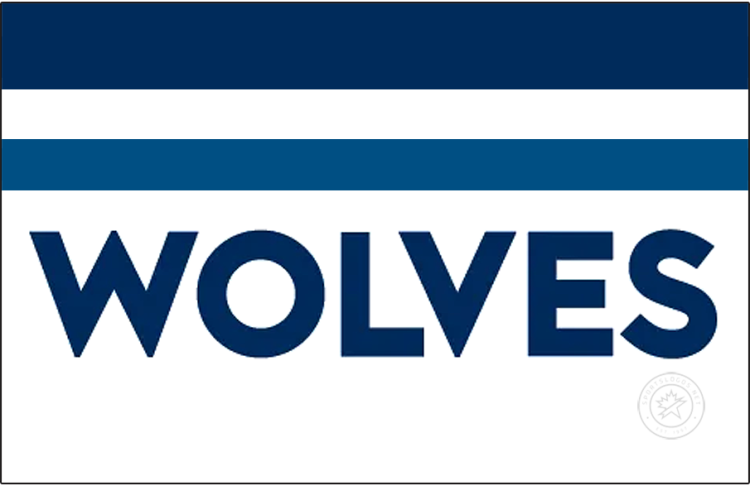 Minnesota Timberwolves Logo Jersey Logo (2017/18-Pres) - The Minnesota Timberwolves Association Edition jersey wordmark shows  Minnesota Timberwolves Logo Jersey Logo (2017/18-Pres) - The Minnesota Timberwolves Association Edition jersey wordmark shows