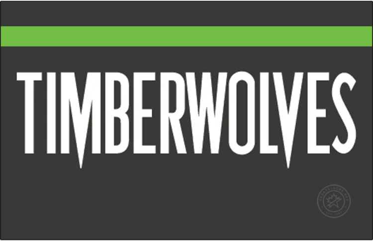 Minnesota Timberwolves Logo Jersey Logo (2022/23-Pres) - The Minnesota Timberwolves Statement Edition jersey wordmark features  Minnesota Timberwolves Logo Jersey Logo (2022/23-Pres) - The Minnesota Timberwolves Statement Edition jersey wordmark features