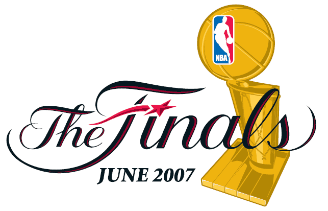 NBA Playoffs Champion Logo (2006/07) - 2007 NBA Finals Logo - with date SportsLogos.Net
