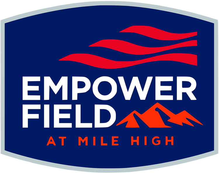Denver Broncos Logo Stadium Logo (2020-Pres) - Empower Field at Mile High logo SportsLogos.Net