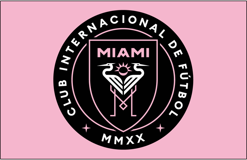 Inter Miami C.F. Primary Dark Logo - Major League Soccer (MLS) - Chris