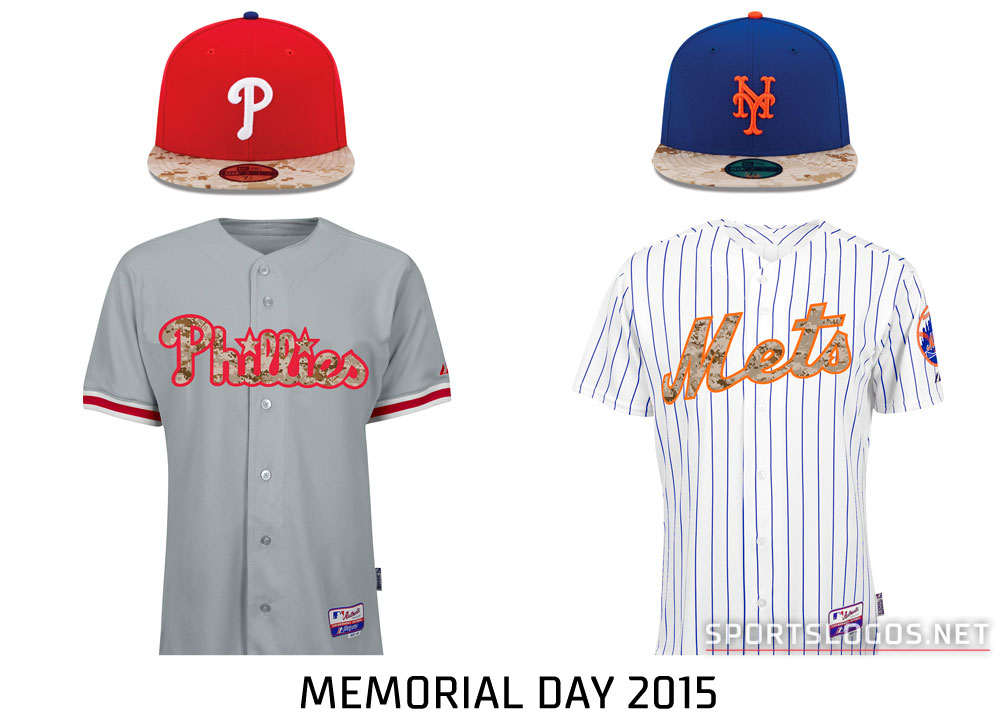 Phillies at Mets Chris Creamer's News New Logos and