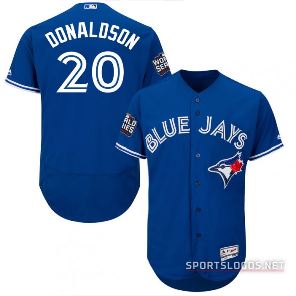 Toronto Blue Jays 2016 World Series Alternate Jersey Josh Donaldson