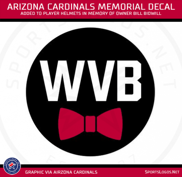 Arizona Cardinals Add WVB Helmet Decal for Owner Bill Bidwill –  SportsLogos.Net News