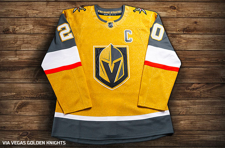 New Vegas Golden Knights reverse retro jersey unveiled