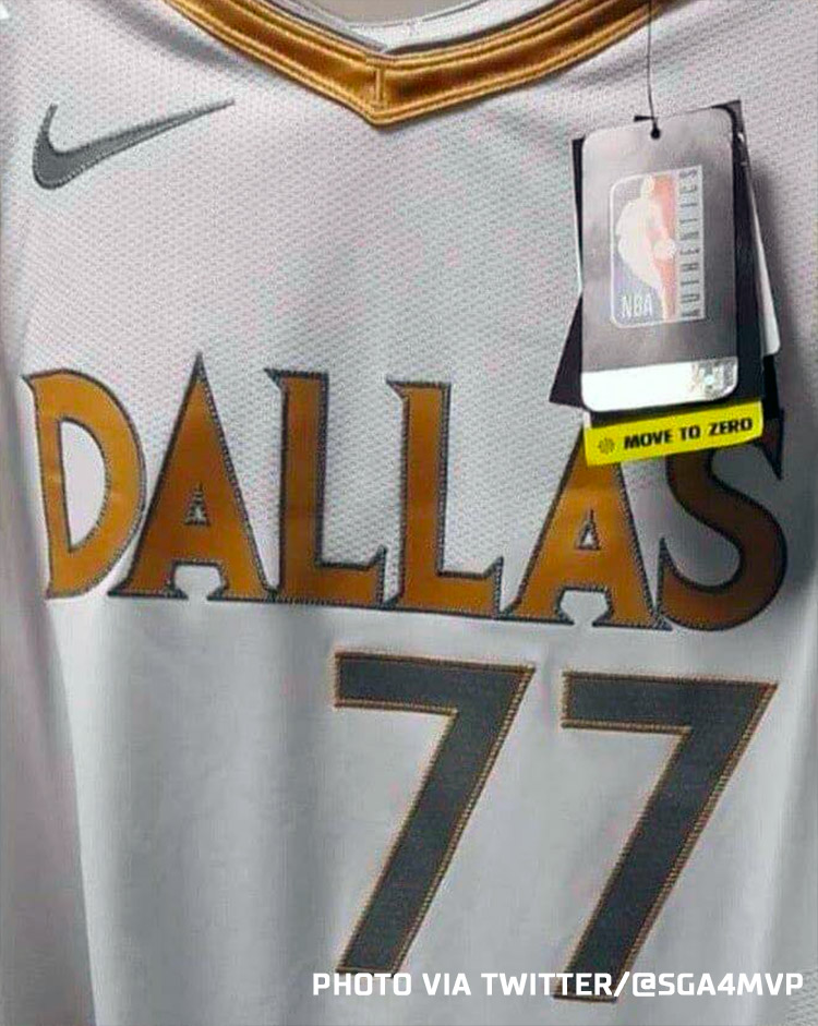 NBA Jersey Database, Dallas Mavericks City Jersey 2020-2021