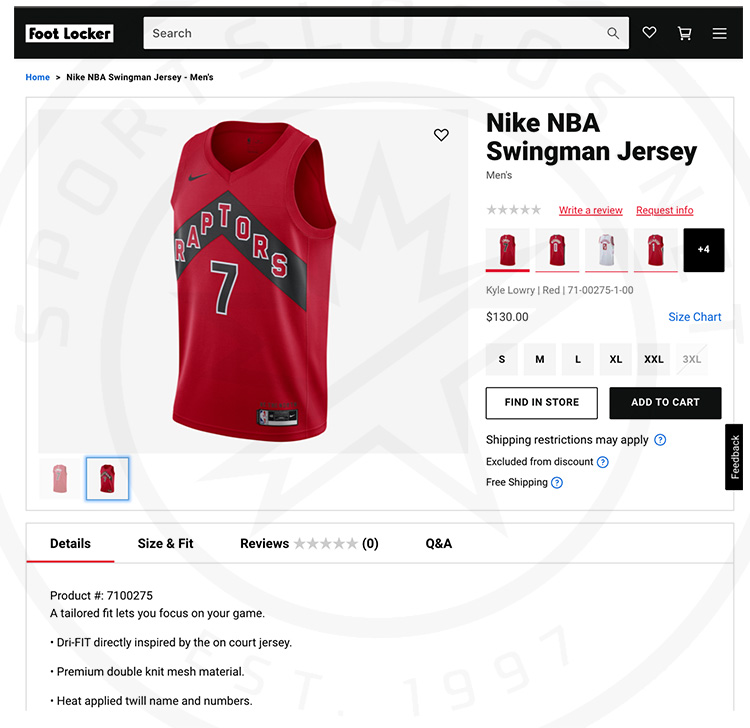 Raptors 'City' jersey alternate leaks - Raptors Republic