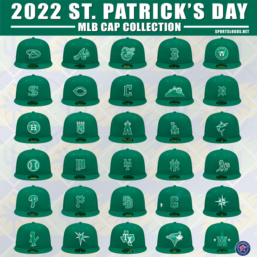 MLB Teams Wearing Green Caps, Jerseys on St Patrick's Day – SportsLogos.Net  News