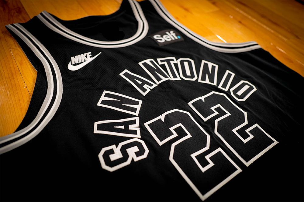 NBA Jersey Database, San Antonio Spurs City Jersey 2021-2022