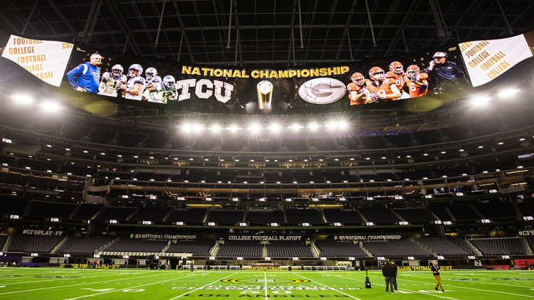 2023 College Football Playoff National Championship SportsLogos Net News