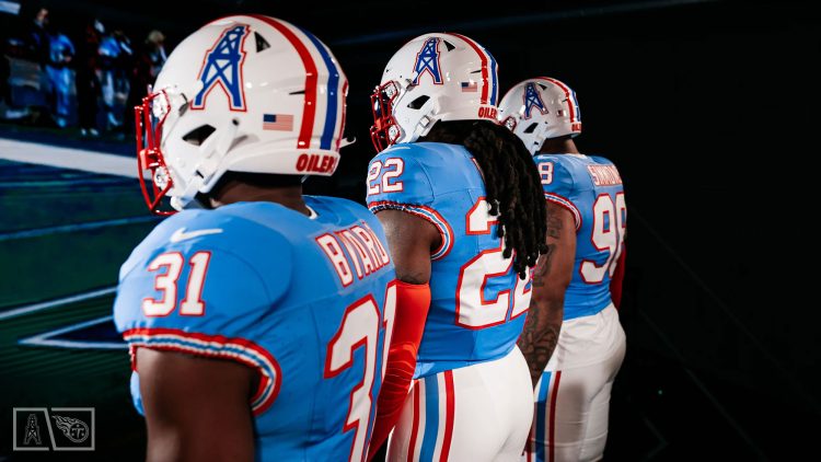 Tennessee Titans plan to wear Houston Oilers throwbacks in 2023