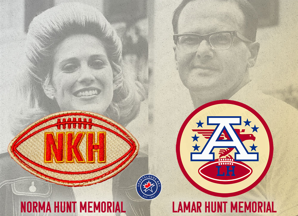 Kansas City Chiefs patch honors Norma Hunt