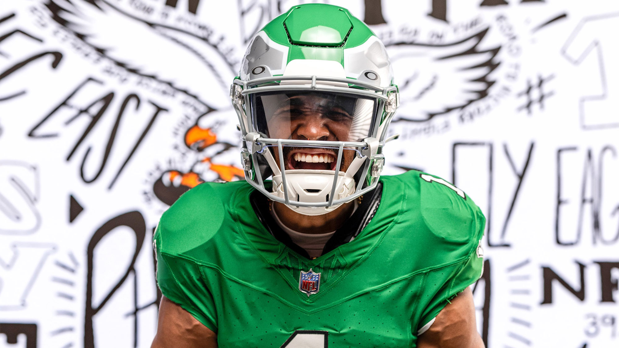 UNOFFICiAL ATHLETIC | Philadelphia Eagles Rebrand, image size:2000x1125