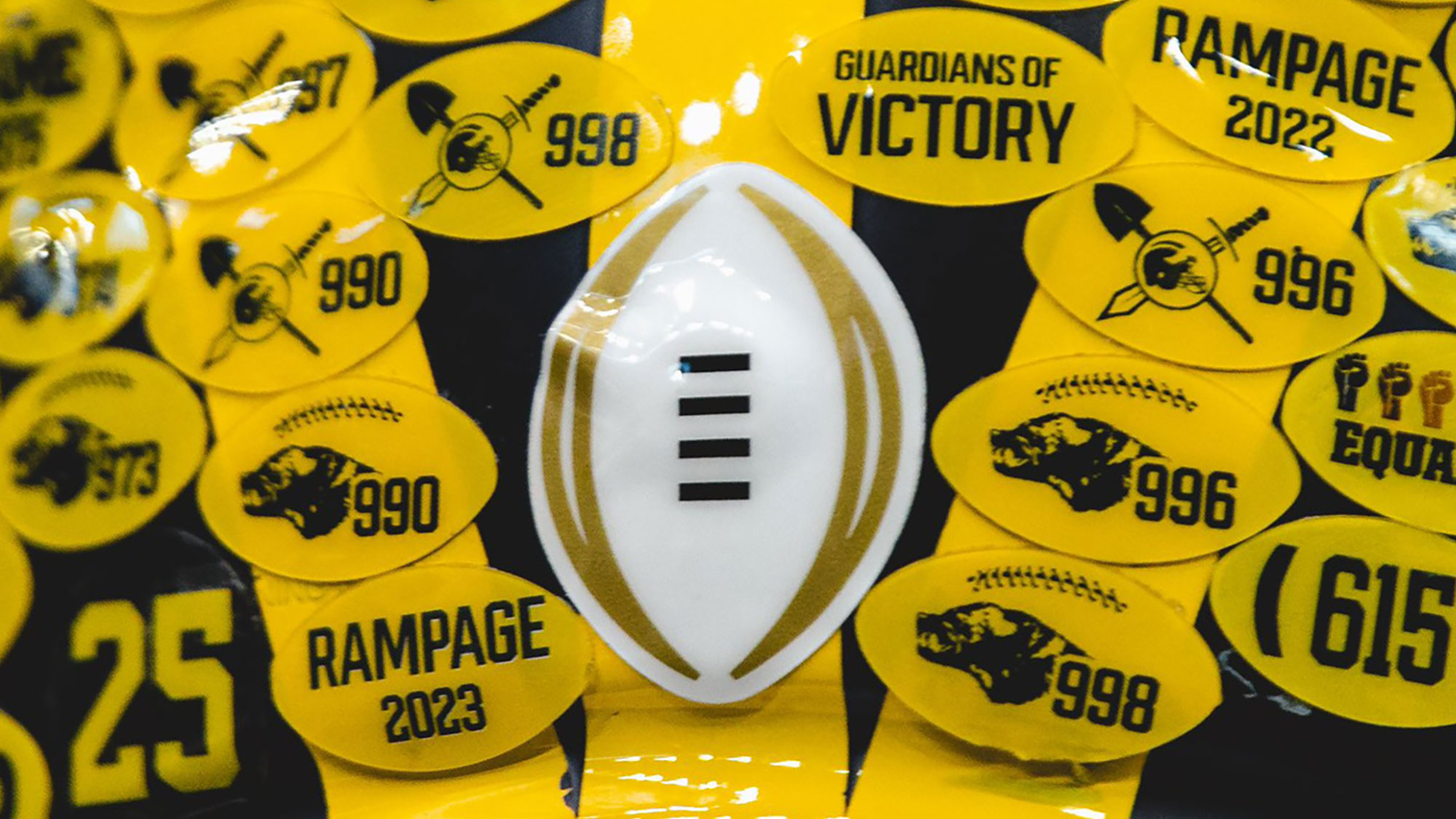 Looking At The College Football Playoff National Championship's Uniform  History – SportsLogos.Net News, image size:2000x1125