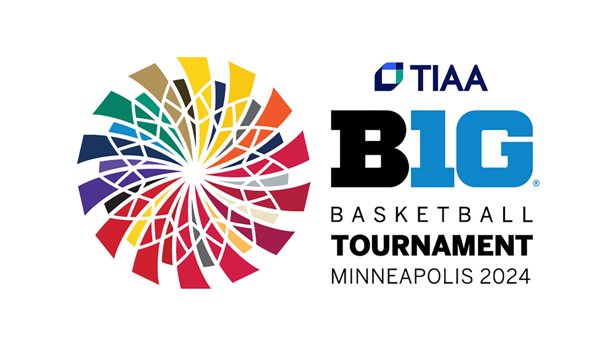 Big Ten Revives Pinwheel Logo For 2024 Conference Basketball Tournaments –  SportsLogos.Net News, image size:2000x1124