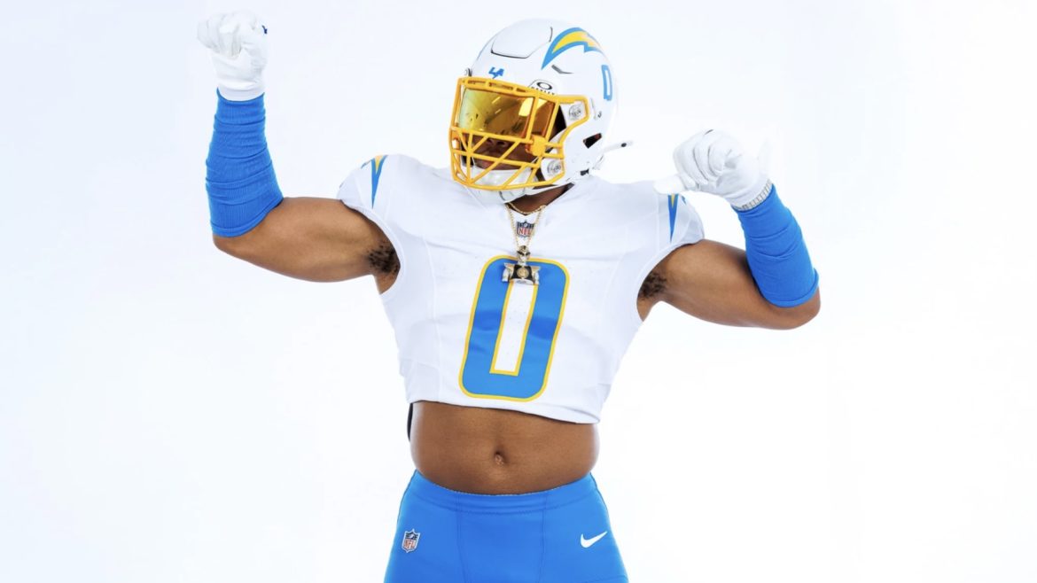Los Angeles Chargers To Debut Powder Blue Pants In Hall Of Fame Game, Reveal Full Uniform Schedule