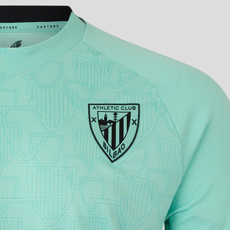 Manchester United, Napoli, Bayer Leverkusen Headline Latest Round of European Kit Launches – SportsLogos.Net News 38 athletic bilbao third detail 20250717 european kit shirt jersey uniform unveilings spain la liga england premier league germany bundesliga france ligue 1 italy serie a