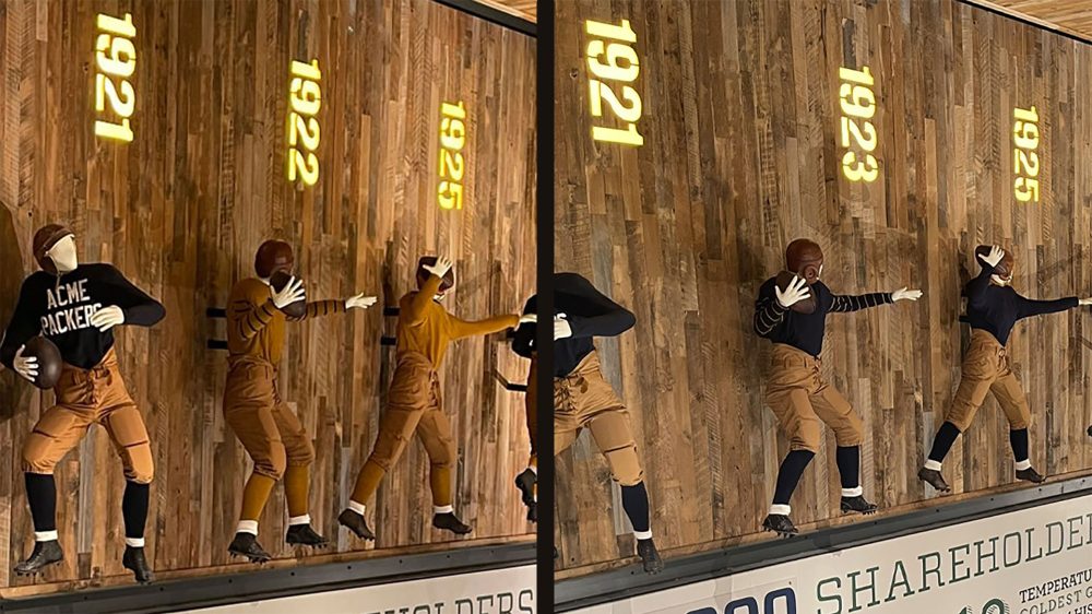 Green Bay Packers Unveil 1923 Throwback Uniforms Featuring Hand-Painted “Leather” Helmets – SportsLogos.Net News 2 green bay packers 1920s throwback uniforms display hall of fame