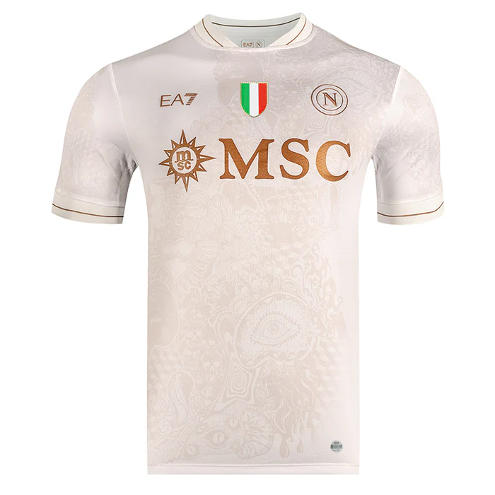 Manchester United, Napoli, Bayer Leverkusen Headline Latest Round of European Kit Launches – SportsLogos.Net News 18 napoli away 20250717 european kit shirt jersey uniform unveilings spain la liga england premier league germany bundesliga france ligue 1 italy serie a