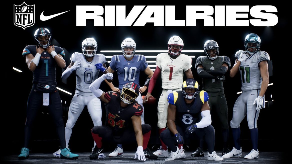 A Look At The New Nike “Rivalries” Uniforms In Madden NFL 26